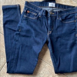HUDSON dark blue skinny jeans
